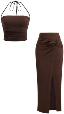 2 Piece Set Summer Vacation Outfits Going Out Matching Set