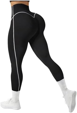 High Waisted Leggings Tummy Control Butt Lifting Workout Sports Skinny Pants