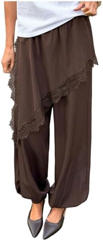 Lace Skirt Pants Fold Over Balloon Pants Corporate Outfits