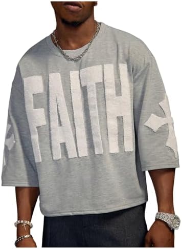 Men's Graphic Tees Y2K Oversized Tshirts Summer Shirts Streetwear | Half